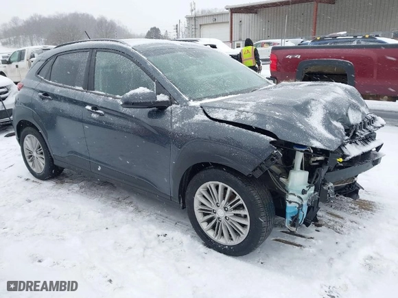 2018 Hyundai Kona SEL with VIN KM8K2CAA6JU129250, listed as a IAAI auction lot 41589904 with 77,786 mi miles. Bid and sale history available at carsss.com. Image 1.