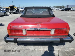 1989 Mercedes-Benz 560 SL with VIN WDBBA48D7KA103478, listed as a Copart auction lot 46119905 with 149,105 mi miles and Salvage Title. Bid and sale history available at DreamBid. Image 6.