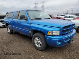 2001 Dodge 1500 with VIN 3B7HC13Y91G771006, listed as a Copart auction lot 84562774 with 215,966 mi miles and Clean Title. Bid and sale history available at carsss.com. Image 4.