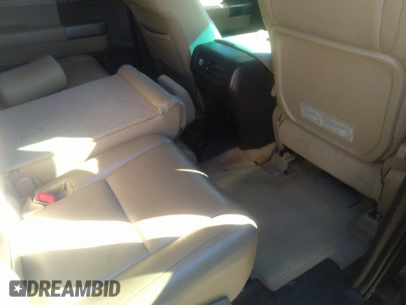 2010 Toyota Sequoia SR5 with VIN 5TDZM5G15AS001408, listed as a IAAI auction lot 41351847 with 268,240 mi miles. Bid and sale history available at carsss.com. Image 8.