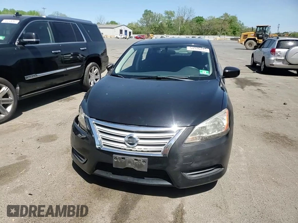 2014 Nissan Sentra S with VIN 3N1AB7AP4EL656704, listed as a Copart auction lot 54976375 with 29,102 mi miles and Salvage Title. Bid and sale history available at DreamBid. Image 13.
