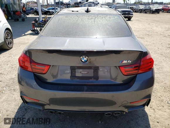2015 BMW M4 with VIN WBS3R9C52FK333207, listed as a Copart auction lot 46253963 with 0 mi miles. Bid and sale history available at carsss.com. Image 6.