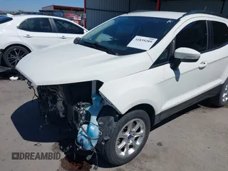 2021 Ford EcoSport SE with VIN MAJ3S2GE4MC439992, listed as a IAAI auction lot 41839289 with 28,563 mi miles and . Bid and sale history available at carsss.com. Image 18.