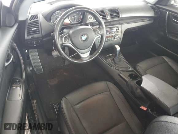 2013 BMW 1 Series 128i with VIN WBAUP7C51DVP24864, listed as a Copart auction lot 86905314 with 136,975 mi miles and Salvage Title. Bid and sale history available at carsss.com. Image 8.