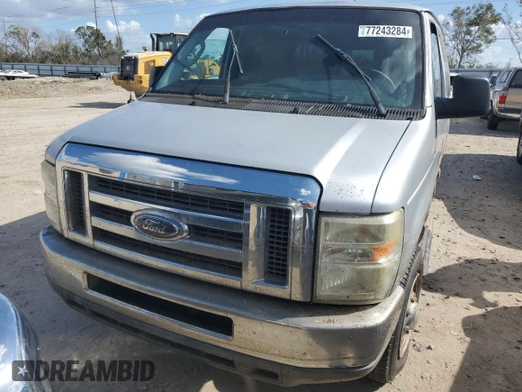 2011 Ford Econoline Passenger XL with VIN 1FBNE3BL4BDB03535, listed as a Copart auction lot 77243284 with Not Provided miles and Non Repairable. Bid and sale history available at DreamBid. Image 5.