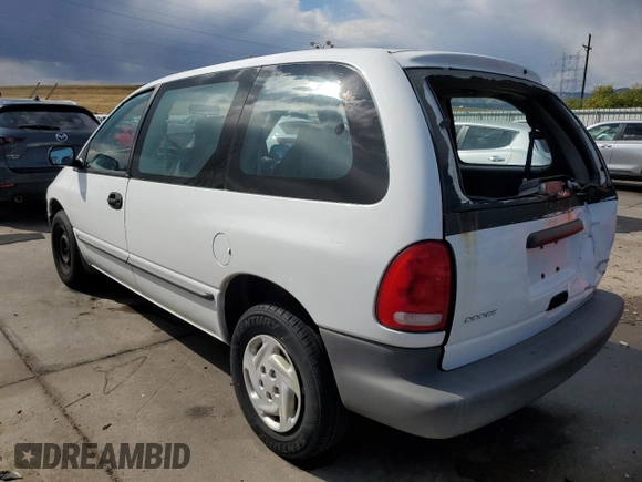 2000 Dodge Caravan with VIN 2B4GP2531YR754662, listed as a Copart auction lot 75336894 with 124,949 mi miles and Salvage title. Bid and sale history available at DreamBid. Image 2.