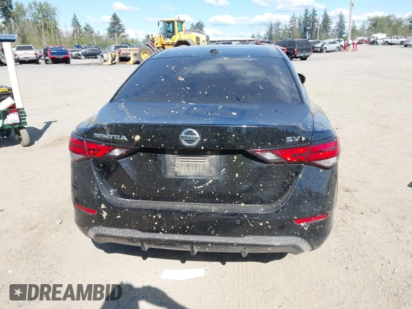 2021 Nissan Sentra SV with VIN 3N1AB8CV7MY223011, listed as a IAAI auction lot 42091408 with 91,079 mi miles and . Bid and sale history available at DreamBid. Image 17.