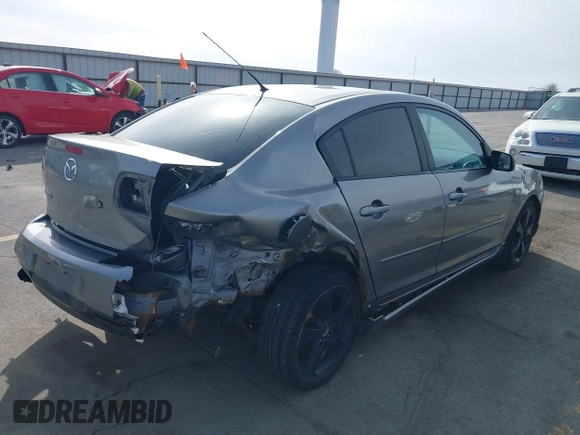 2006 Mazda 3 S Grand Touring with VIN JM1BK323161529522, listed as a IAAI auction lot 41850786 with 176,509 mi miles and . Bid and sale history available at DreamBid. Image 4.