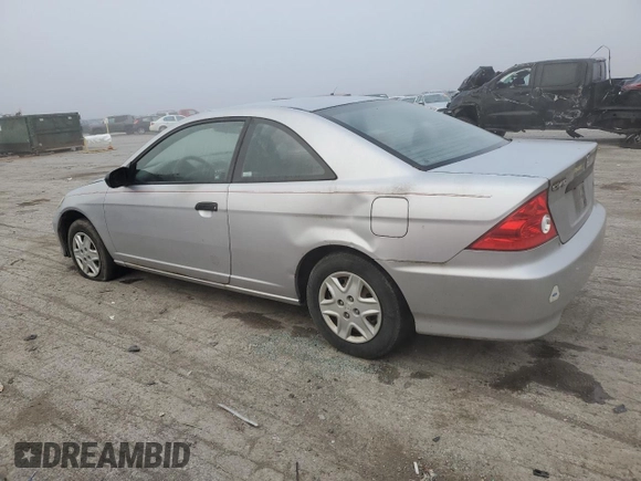 2005 Honda Civic VP with VIN 1HGEM22195L061608, listed as a Copart auction lot 49871944 with 165,986 mi miles and Salvage title. Bid and sale history available at DreamBid. Image 2.