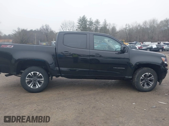 2021 Chevrolet Colorado 4WD Z71 with VIN 1GCGTDEN8M1226062, listed as a IAAI auction lot 41723424 with 20,956 mi miles and . Bid and sale history available at DreamBid. Image 13.