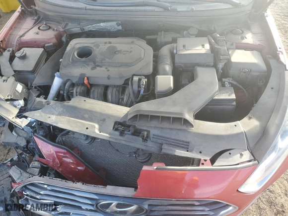 2018 Hyundai Sonata SEL with VIN 5NPE34AF1JH647731, listed as a Copart auction lot 42496785 with 79,762 mi miles and Salvage Title. Bid and sale history available at carsss.com. Image 12.