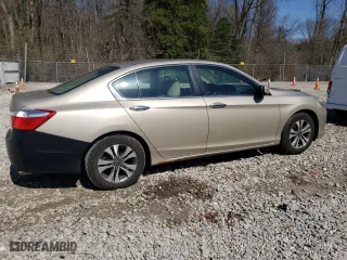 2013 Honda Accord Sdn LX with VIN 1HGCR2F32DA083772, listed as a Copart auction lot 51600095 with 253,801 mi miles and Clean Title. Bid and sale history available at carsss.com. Image 3.