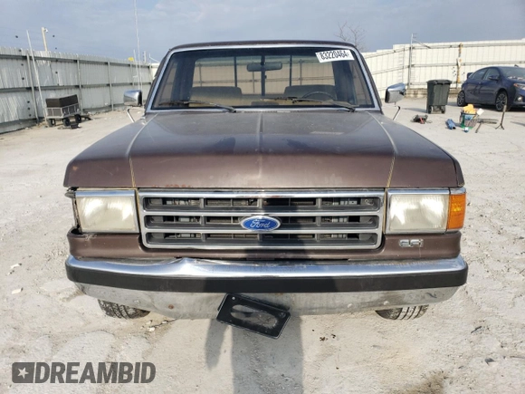 1991 Ford F-150 with VIN 1FTEF15N9MLA28124, listed as a Copart auction lot 83220464 with 49,411 mi miles and Salvage Title. Bid and sale history available at carsss.com. Image 5.