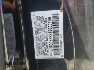 2004 Acura RSX z VIN JH4DC53834S000199, wystawiony jako Copart lot #55581625 z przebiegiem 72 753 mil mil oraz Szkody całkowita. Historia ofert i sprzedaży dostępna na DreamBid. Obrazek 12.