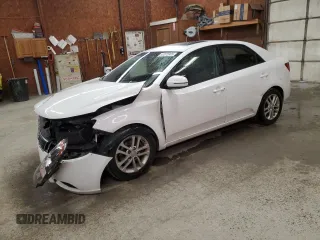 2012 Kia Forte EX with VIN KNAFU4A28C5604924, listed as a Copart auction lot 47375905 with 132,484 mi miles and Salvage Title. Bid and sale history available at carsss.com. Image 1.