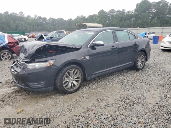 2013 Ford Taurus Limited with VIN 1FAHP2F80DG145971, listed as a Copart auction lot 59947915 with 101,693 mi miles and Salvage title. Bid and sale history available at DreamBid. Image 1.
