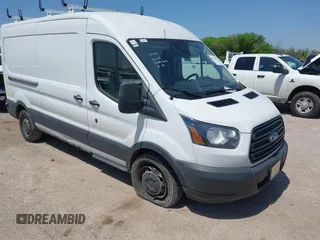 2018 Ford Transit with VIN 1FTYR2CM7JKA34896, listed as a IAAI auction lot 42005609 with 213,420 mi miles and . Bid and sale history available at DreamBid. Image 1.