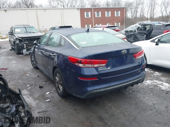 2019 Kia Optima LX with VIN 5XXGT4L37KG312708, listed as a IAAI auction lot 41518703 with 84,983 mi miles. Bid and sale history available at carsss.com. Image 3.