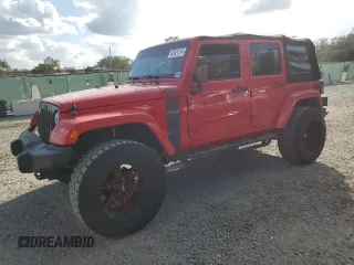 2018 Jeep Wrangler JK Unlimited Sport S with VIN 1C4BJWDG2JL873720, listed as a Copart auction lot 80321214 with 52,337 mi miles and Non Repairable. Bid and sale history available at carsss.com. Image 1.