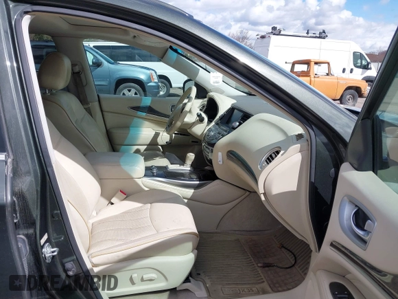 2013 Infiniti JX35 z VIN 5N1AL0MM0DC302090, wystawiony jako IAAI lot #41945285 z przebiegiem 198 767 mil mil oraz . Historia ofert i sprzedaży dostępna na DreamBid. Obrazek 5.