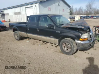 2000 Ford F-350 XL with VIN 1FTSW30F1YEA03727, listed as a Copart auction lot 80292204 with 217,221 mi miles and Clean Title. Bid and sale history available at DreamBid. Image 4.