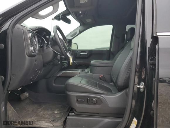 2021 GMC Sierra 1500 SLT with VIN 3GTU9DED7MG319939, listed as a Copart auction lot 46341685 with 58,825 mi miles and Salvage Title. Bid and sale history available at carsss.com. Image 7.
