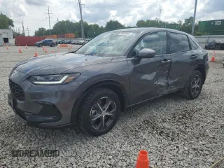 2024 Honda HR-V EX-L с VIN 3CZRZ2H74RM777523, выставлен на аукционе Copart как лот 58965985 с пробегом 9 066 миль миль и Списание • Salvage title. История ставок и продаж доступна на DreamBid. Изображение 1.