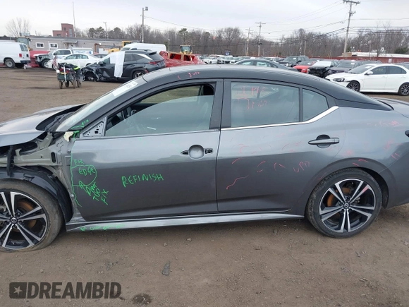 2021 Nissan Sentra SR z VIN 3N1AB8DV4MY302599, wystawiony jako IAAI lot #41662536 z przebiegiem 36 905 mil mil oraz . Historia ofert i sprzedaży dostępna na DreamBid. Obrazek 15.