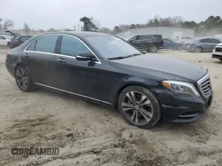 2016 Mercedes-Benz S 550 with VIN WDDUG8CB7GA228757, listed as a Copart auction lot 46789635 with 138,514 mi miles and Salvage Title. Bid and sale history available at carsss.com. Image 4.