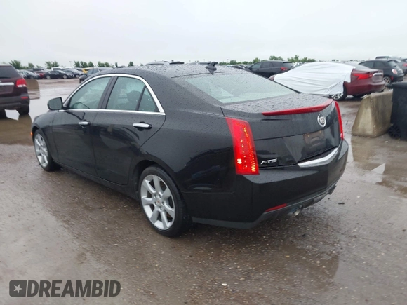 2014 Cadillac ATS Standard RWD with VIN 1G6AA5RX7E0112352, listed as a IAAI auction lot 42487515 with 98,009 mi miles and . Bid and sale history available at DreamBid. Image 3.