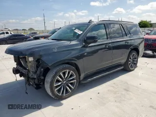 2022 Cadillac Escalade Sport Platinum with VIN 1GYS4GKL3NR214507, listed as a Copart auction lot 61359575 with 58,466 mi miles and Salvage title. Bid and sale history available at DreamBid. Image 1.