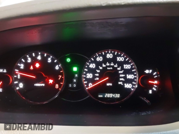 2008 Toyota Avalon XL with VIN 4T1BK36B48U304168, listed as a IAAI auction lot 41389688 with 289,438 mi miles and . Bid and sale history available at DreamBid. Image 7.