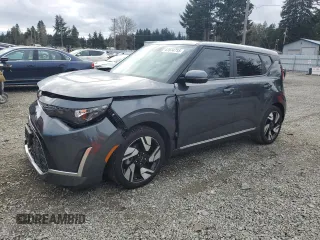 2023 Kia Soul GT-Line with VIN KNDJ53AU8P7882125, listed as a Copart auction lot 47674715 with 19,914 mi miles and Salvage Title. Bid and sale history available at carsss.com. Image 1.
