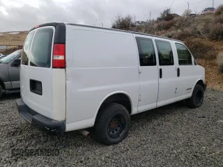 2006 GMC Savana Cargo Van with VIN 1GTGG25V161205050, listed as a Copart auction lot 86197884 with 285,083 mi miles and Clean Title. Bid and sale history available at carsss.com. Image 3.
