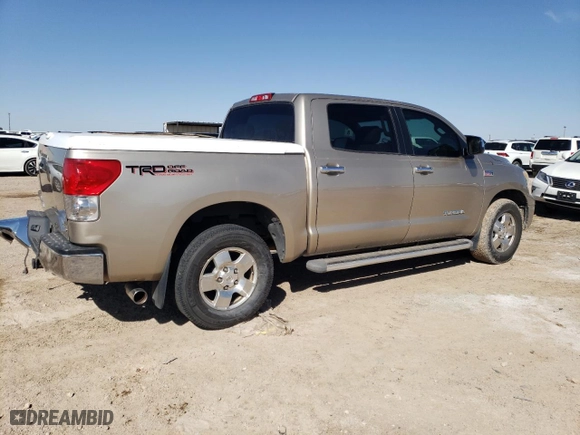 2008 Toyota Tundra 4WD Truck LTD with VIN 5TFDV58168X046299, listed as a Copart auction lot 48725825 with 259,905 mi miles and Salvage Title. Bid and sale history available at carsss.com. Image 3.