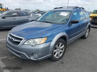 2008 Subaru Outback (Natl) i with VIN 4S4BP61C487363884, listed as a IAAI auction lot 41535216 with 105,533 mi miles. Bid and sale history available at carsss.com. Image 2.