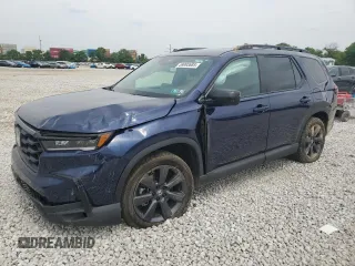 2025 Honda Pilot Sport with VIN 5FNYG1H36SB031132, listed as a Copart auction lot 59993685 with Not provided miles and Salvage title. Bid and sale history available at DreamBid. Image 1.