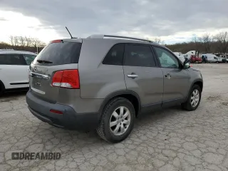 2012 Kia Sorento LX with VIN 5XYKT4A66CG281987, listed as a Copart auction lot 50423135 with Not Provided miles and Clean Title. Bid and sale history available at DreamBid. Image 3.