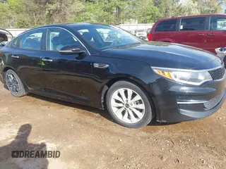 2017 Kia Optima LX with VIN 5XXGT4L33HG141559, listed as a IAAI auction lot 41863912 with 148,250 mi miles. Bid and sale history available at carsss.com. Image 1.