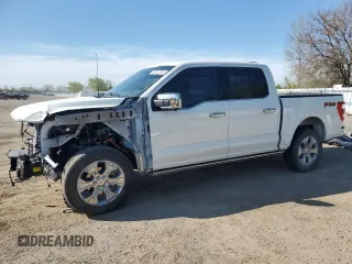 2023 Ford F-150 XL with VIN 1FTFW1E82PFC94280, listed as a Copart auction lot 56187045 with 61,007 mi miles and Salvage title. Bid and sale history available at DreamBid. Image 1.