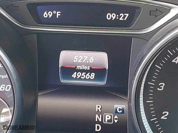 2018 Mercedes-Benz CLA with VIN WDDSJ4EBXJN576793, listed as a IAAI auction lot 41989171 with 49,568 mi miles. Bid and sale history available at carsss.com. Image 7.