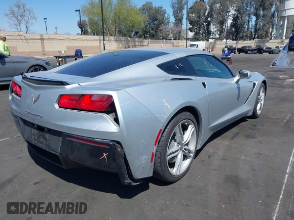2016 Chevrolet Corvette 1LT with VIN 1G1YA2D79G5122185, listed as a IAAI auction lot 41948434 with 52,967 mi miles and . Bid and sale history available at DreamBid. Image 4.