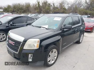 2010 GMC Terrain SLE-2 with VIN 2CTALDEW8A6373610, listed as a IAAI auction lot 41597066 with 190,527 mi miles. Bid and sale history available at carsss.com. Image 2.