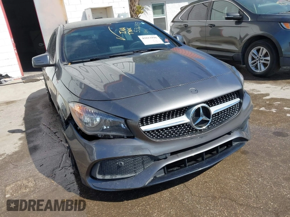 2018 Mercedes-Benz CLA 250 with VIN WDDSJ4EB8JN536583, listed as a IAAI auction lot 41813996 with 130,171 mi miles and . Bid and sale history available at DreamBid. Image 6.