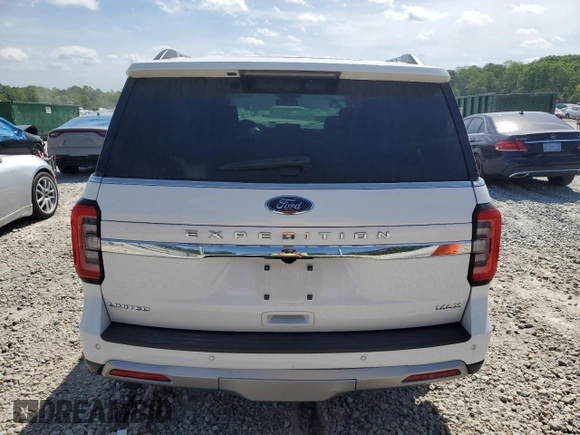 2023 Ford Expedition Max Limited with VIN 1FMJK1K87PEA40415, listed as a Copart auction lot 53718755 with 60,840 mi miles and Clean Title. Bid and sale history available at DreamBid. Image 6.