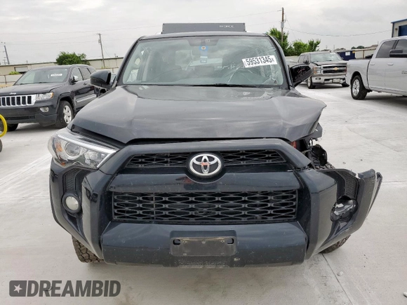 2016 Toyota 4Runner Limited z VIN JTEBU5JR2G5365411, wystawiony jako Copart lot #59531345 z przebiegiem 173 291 mil mil oraz Szkoda całkowita • Salvage title. Historia ofert i sprzedaży dostępna na DreamBid. Obrazek 5.