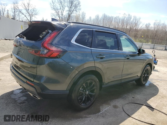 2024 Honda CR-V Sport with VIN 7FARS5H55RE033044, listed as a Copart auction lot 50535615 with 13,221 mi miles and Salvage Title. Bid and sale history available at DreamBid. Image 3.