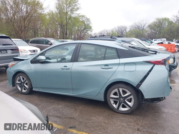 2017 Toyota Prius Two with VIN JTDKARFU1H3048623, listed as a IAAI auction lot 41971494 with 141,584 mi miles. Bid and sale history available at carsss.com. Image 14.