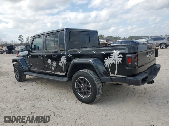 2022 Jeep Gladiator High Altitude with VIN 1C6HJTFG1NL151559, listed as a Copart auction lot 44394965 with 27,704 mi miles and Salvage title. Bid and sale history available at DreamBid. Image 2.
