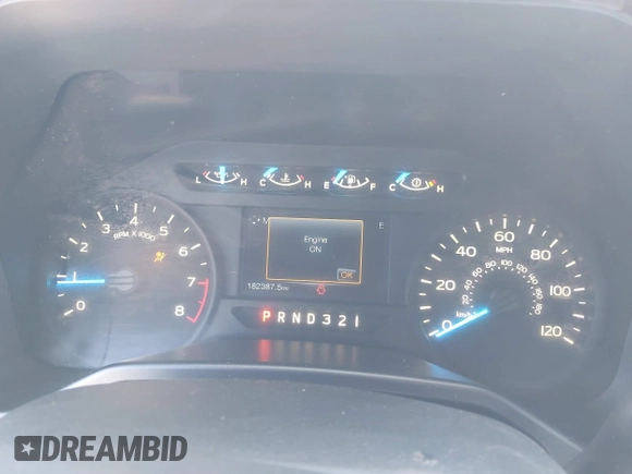 2015 Ford F-150 XLT with VIN 1FTEW1E89FKF04262, listed as a IAAI auction lot 41693065 with 182,387 mi miles. Bid and sale history available at carsss.com. Image 7.